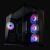 LC Power LC-8001B-ON ATX PC ház RGB ventilátorokkal és hangszigeteléssel