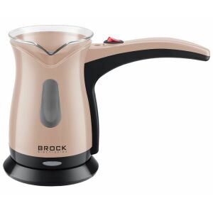 Brock ECP 106, 500 W, 0,5 L, Dvostruka stijenka, Mocha, Espresso, Bež, Aparat za tursku kavu