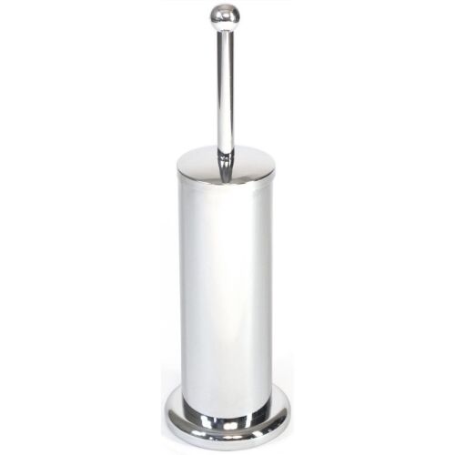 AWD WC kefe és tartó, króm, rozsdamentes acél, 9x9x42cm