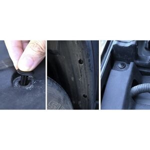 Csíptetőkészlet autókárpitokhoz, polipropilén, 620 db 121531480 - Jármű karosszéria rögzítő