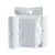 Biele kuriérske tašky s rukoväťou a samolepiacou páskou, 500x600+70 mm, 50 kusov
