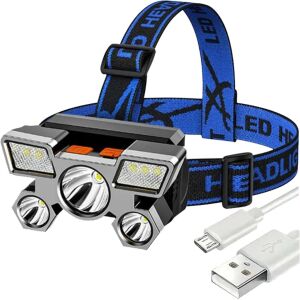 Vízálló LED fejlámpa 4 féle világítási móddal, USB töltéssel 121531880 - Malatec