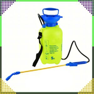 Pulverizator manual cu presiune de 5 litri pentru grădină, controlul dăunătorilor și curățare - Gardlov