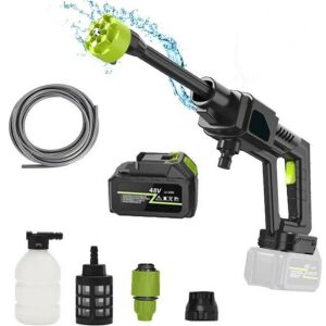 Zestaw bezprzewodowej myjki ciśnieniowej z akcesoriami - Myjka wysokociśnieniowa