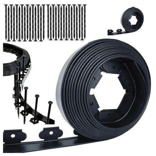 Real Garden 20m gyepszegély készlet 30 horgonnyal