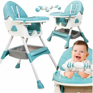 Verstellbarer Kinderhochstuhl 3in1, 95x60x70 cm 126681341 - Hochstühle