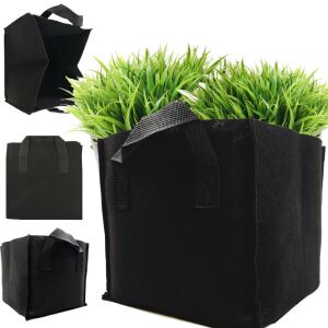 Geanta ghiveci din rachita pentru plantarea florilor de legume 19l 121533148 - Saci de plantare