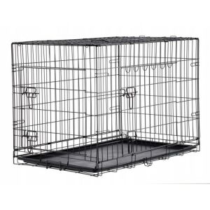 Tragbarer Hundezwinger 121x74x80,5cm - XL #schwarz