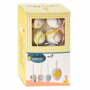 Set Hobby de Paște - 8 ouă decorative cu autocolante și markere 121533434 - Decorațiuni de Paște
