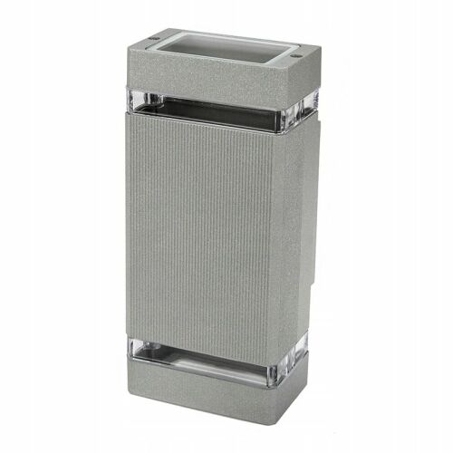 Masterled Hana kültéri fali lámpa, szürke, IP54, 2x GU10