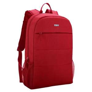 TOO BPLB005R156 roter Laptop-Rucksack, 15,6 Zoll, für Schule, Arbeit, Reisen - Laptop-Rucksäcke
