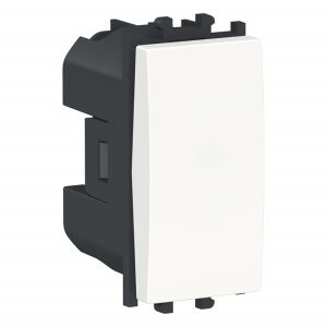 Intrerupator cap scara, 1 modul, alb, Schneider Easy Styl 121533980 - Schneider Intrerupatoare