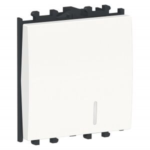 Intrerupator cu led, 2 module, alb, Schneider Easy Styl 121533988 - Schneider Intrerupatoare