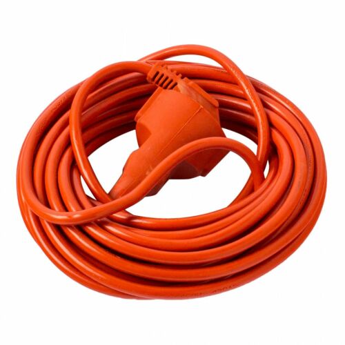 Prelungitor portocaliu de 30 de metri cu priză, Strohm