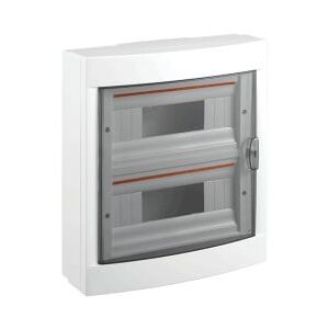 24-Modul-Aufputz-Schalttafel 2-reihig PT Viko 121534038 - Schalterdosen