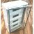 Junction box, 35x50x19 cm, 12x3 fuse, IP65, transparent door, open