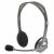 Casti Logitech H110 cu microfon, casti stereo, microfon reglabil cu anulare a zgomotului, banda reglabila, mufa audio \/ microfon dublu cu doua mufe de 3,5 mm - negru 121534825