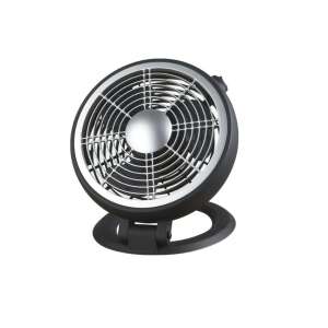 Too Cool! FAND-18-111-BS desk fan, black and silver
