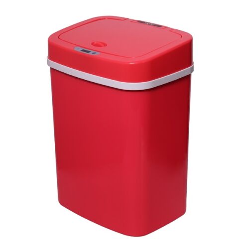 TOO 12 Liter Pink Sensor Trash Can Closed