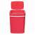 TOO 12 literes rózsa szenzoros szemetes, automatic trash can, red, 12 liter capacity, open lid