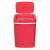 TOO 12 literes rózsa szenzoros szemetes, automatic trash can, red, 12 liter capacity, open lid