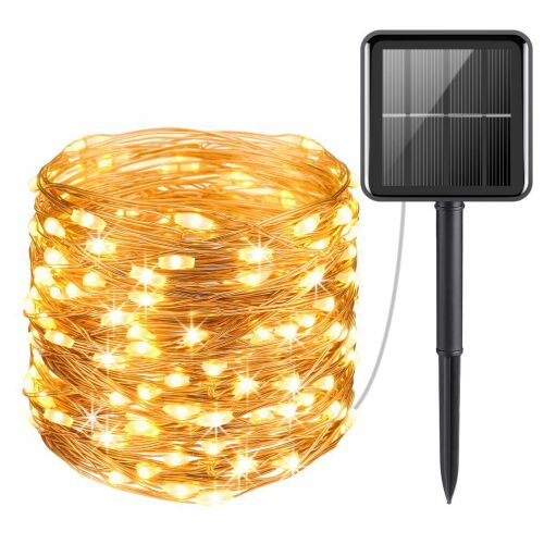 TOO GD-SL001W-100LED szolár LED dekorációs fényfüzér GD-SL001W-100LED