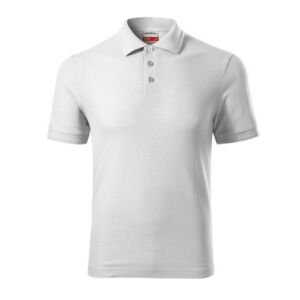 Мъжка поло тениска, R22, 2XL, бяла 121780010 - Мъжко облекло