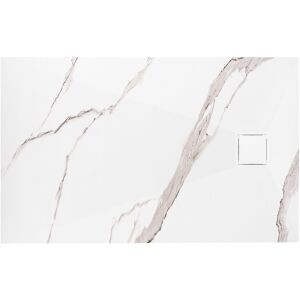 Cada de duș Magnum CARRARA WHITE 80x100