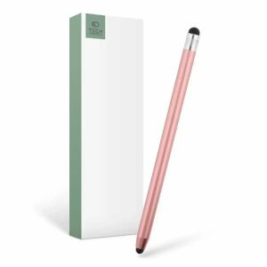 Stylus Tech-Protect Aluminium Touch Pen, Ružová, pre tablety a smartfóny - Tech-Protect
