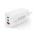 Hama Mini Rapid încărcător de rețea, GaN, 2xUSB-C, 1xUSB-A, PD, 100W, Alb 133783637