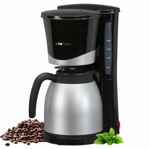 Clatronic KA3327N Cafeneaua Thermo, 8 cești, negru - Aparat de cafea cu filtru