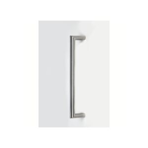 EmaConstruct MD525S Rozsdamentes acél fogantyú, téglalap alakú, hossz 525 mm, középtávolság 500 mm, átmérő 25 mm, rögzítés 90 fokban, szatén kivitel 121547914 - Ajtógomb & Kilincs