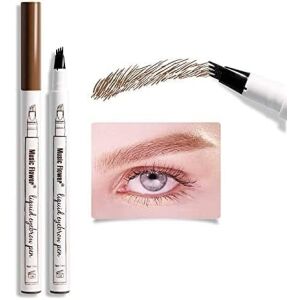 Creion Sprancene cu efect Microblading, Makeup, Fine Sketch Tattoo, Light Brown 121558318 - Frumusețe și sănătate
