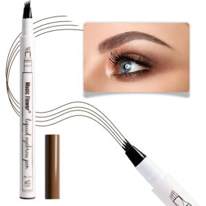 Creion Sprancene cu efect Microblading, Makeup, Fine Sketch Tattoo, Coffee 121558319 - Creion sprâncene