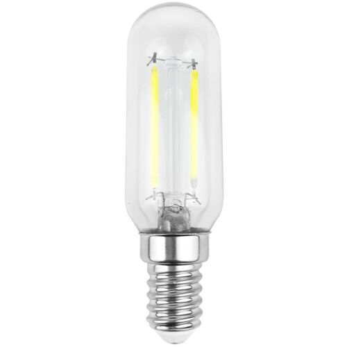 Avide LED Filament T25 2W E14 NW 4000K izzó, átlátszó üveg, kis méret, energiatakarékos