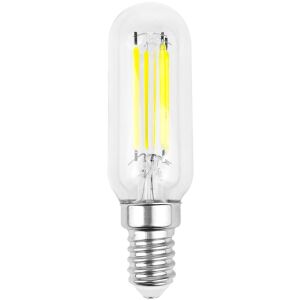 Żarówka Avide LED Filament T25 4W E14 NW 4000K, szkło przezroczyste, ciepłe białe światło - Kominek