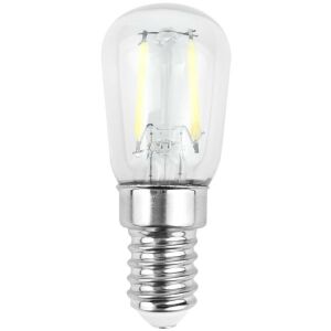 Żarówka Avide LED Filament T26 2W E14 NW 4000K, szkło przezroczyste, mały rozmiar - Avide Kominek