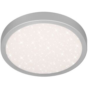 Avide Pandora V2 LED Deckenleuchte, Silber, Sternen Design - Deckenleuchten