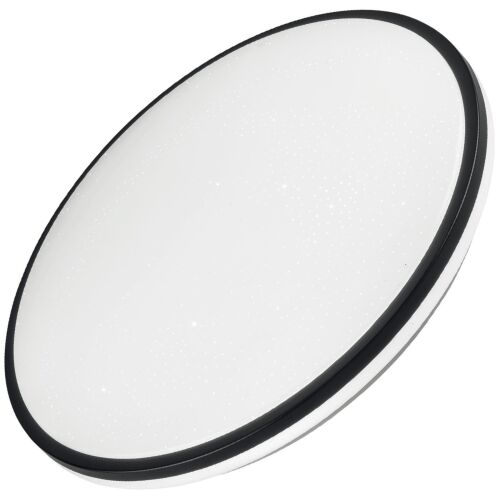 Avide Olivia-CCT LED Deckenleuchte, 48W, 2600 Lumen, neutralweiß, Fernbedienung, Sternen-Design