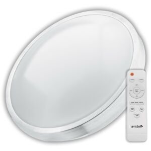 Avide Pandora-CCT LED lampa sufitowa, 48W, biała neutralna, pilot, 20%, 50%, 100% jasności - Lampa sufitowa