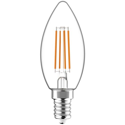 Avide LED Filament Kerzenlampe, E14, 5.9W, 4000K, Dimmbar, 806 Lumen, Hohe Lumen, Neutralweiß