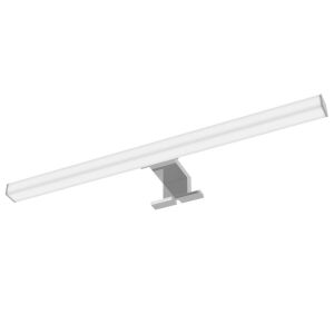 Lampa lustrzana LED Avide, prostokątna, chrom, plastik, 500mm, 4000K, 7W, IP44 - Lampy i oświetlenie