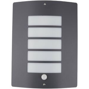 Lampă de perete exterioară Avide Morro cu senzor de mișcare, culoare antracit - Instalație electrică