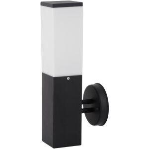 Avide Panama lampa ścienna zewnętrzna, czarna, nowoczesny design - Instalacja elektryczna