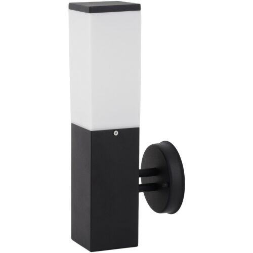 Avide Panama lampa ścienna zewnętrzna, czarna, nowoczesny design