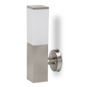 Lampa de perete pentru exterior Avide Panama, finisaj nichel satinat, soclu E27, protecție IP44 - Lămpi de perete pentru exterior