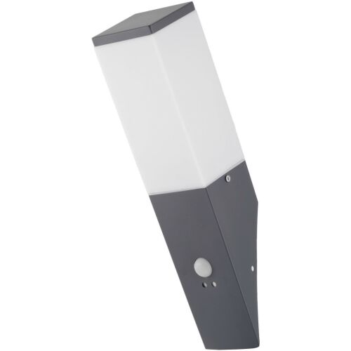 Lampa ścienna zewnętrzna Avide Panama z czujnikiem ruchu, antracyt