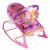 MalPlay rózsaszín baba pihenőszék zenélő játékhíddal