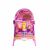 MalPlay rózsaszín baba pihenőszék elölnézet