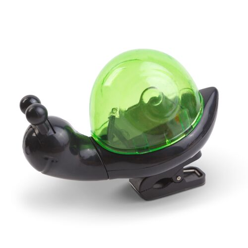 Bewello Garden of Eden napelemes csiga lámpa csipesszel, oldalnézet